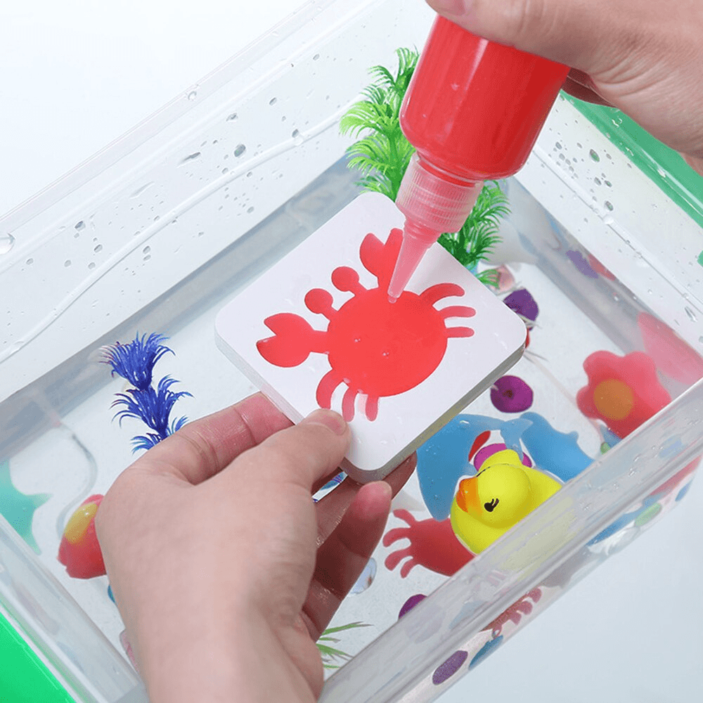Paint-to-Play™️ - Magisk färg utan smuts för barn